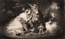 A Midsummer Night's Dream (Shakespeare, Act 4, Scene 1), November , 1857. Creator: Samuel Cousins