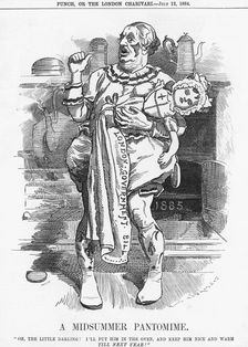 A Midsummer Pantomime 1884. Creator: Joseph Swain