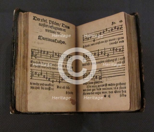 A Mighty Fortress Is Our God by Martin Luther, 1533.