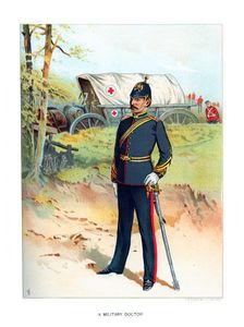 A Military Doctor c1890.Artist: Frank Teller