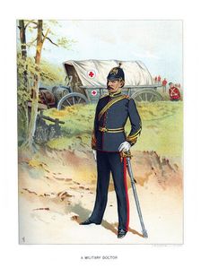 A Military Doctor c1890.Artist: Frank Teller