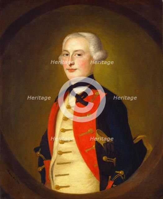 A Military Officer, 1756. Creator: Joseph Blackburn.