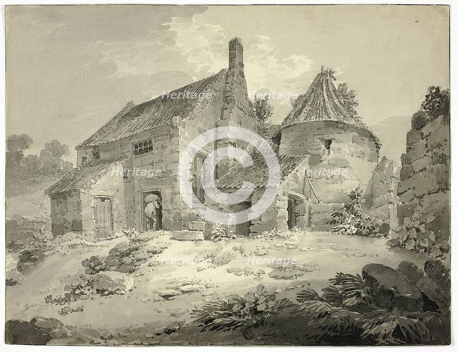 A Mill at Berwick Upon Tweed, n.d. Creators: William Alexander, Edward Dayes.