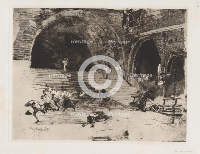 A Miracle (Un Miracle), 1874. Creator: Mose, Bianchi.