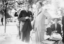 A. Mitchell Palmer and Gov. Woodrow Wilson, between c1910 and c1915. Creators: Bain News Service, George Graham Bain