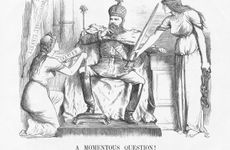 'A Momentous Question!', 1883. Creator: Joseph Swain.