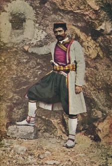 A Montenegrin in Holiday Costume c1913. Artist: Charles JS Makin