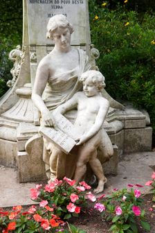 A monument to Doctor Gregorio Rafael da Silva d'Almeida, Sintra, Portugal, 2009. Creator: Samuel Magal