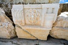 A monument at Eleusis, Greece. Creator: Samuel Magal
