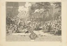 A monument dedicated to posterity in commemoration of ye incredible folly transacted..., c1823. Creator: Bernard Baron