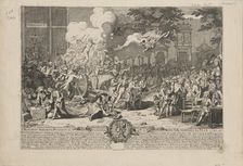 A monument dedicated to posterity in commemoration of ye incredible folly transacted..., c1823. Creator: Bernard Baron