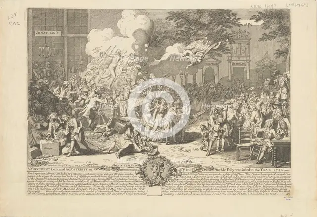 A monument dedicated to posterity in commemoration of ye incredible folly transacted...,  c1823. Creator: Bernard Baron.