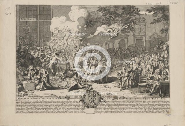 A monument dedicated to posterity in commemoration of ye incredible folly transacted...,  c1823. Creator: Bernard Baron.