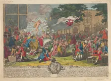 A monument dedicated to posterity in commemoration of ye incredible folly transacted..., 1763-1793. Creator: Bernard Baron