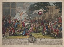 A monument dedicated to posterity in commemoration of ye incredible folly transacted..., 1763-1793. Creator: Bernard Baron