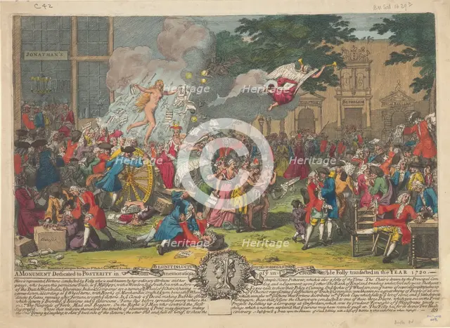 A monument dedicated to posterity in commemoration of ye incredible folly transacted...,  1763-1793. Creator: Bernard Baron.