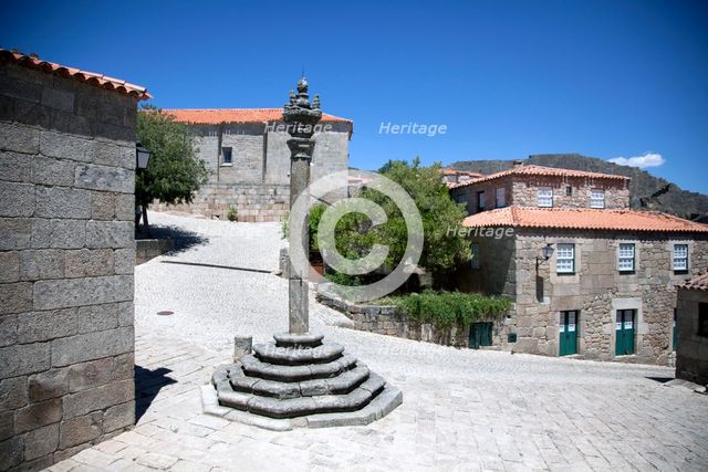 A monument in Sortelha, Portugal, 2009. Creator: Samuel Magal.