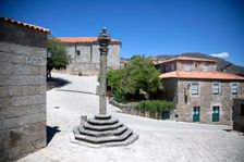 A monument in Sortelha, Portugal, 2009. Creator: Samuel Magal