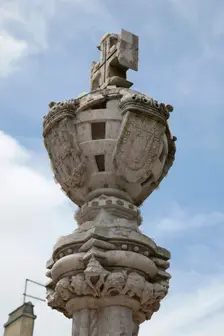 A monument outside Sintra Town Hall, Sintra, Portugal, 2009. Creator: Samuel Magal