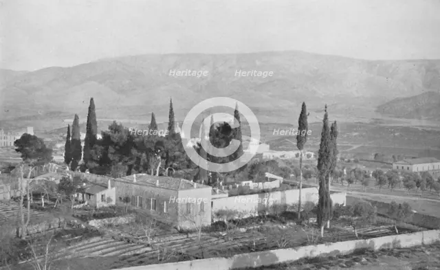 'A Monastery at the foot of Hymettus', 1913. Artist: Unknown.