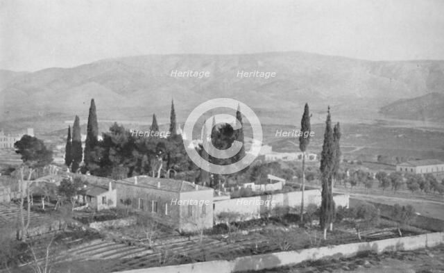 'A Monastery at the foot of Hymettus', 1913. Artist: Unknown.