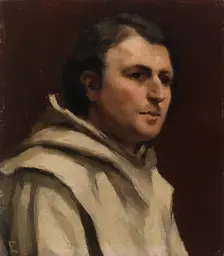A Monk, 1895-1899. Creator: Elin Danielson-Gambogi