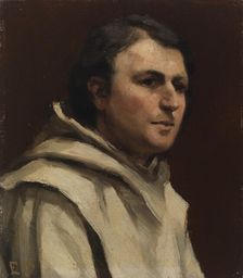 A Monk, 1895-1899. Creator: Elin Danielson-Gambogi