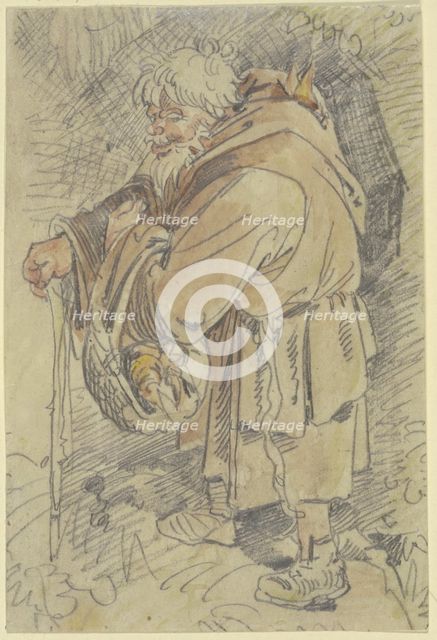 A monk, c1852-1900. Creator: Wilhelm Busch.
