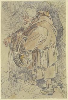 A monk, c1852-1900. Creator: Wilhelm Busch