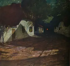 A Moonlight Night c1900, (1905). Artist: Ludwig Dettmann