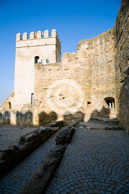 A Moorish citadel in Carmona, Spain, 2007. Creator: Samuel Magal.