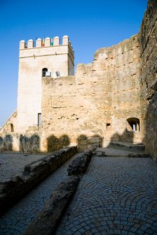 A Moorish citadel in Carmona, Spain, 2007. Creator: Samuel Magal