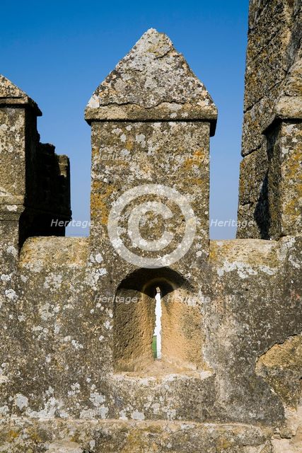 A Moorish citadel in Carmona, Spain, 2007. Creator: Samuel Magal.