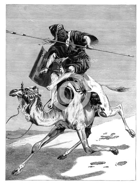 'A Moorish warrior', c1890. Artist: Unknown