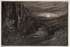 A Moorland Stream. Creator: Francis Seymour Haden (British, 1818-1910)