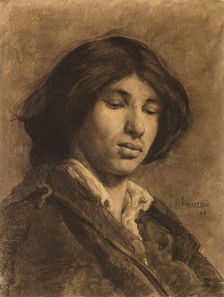 A Model, 1883. Creator: William Forsyth