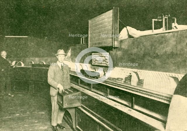 'A Model of the Post Office Tube Railway', 1930. Creator: Unknown.