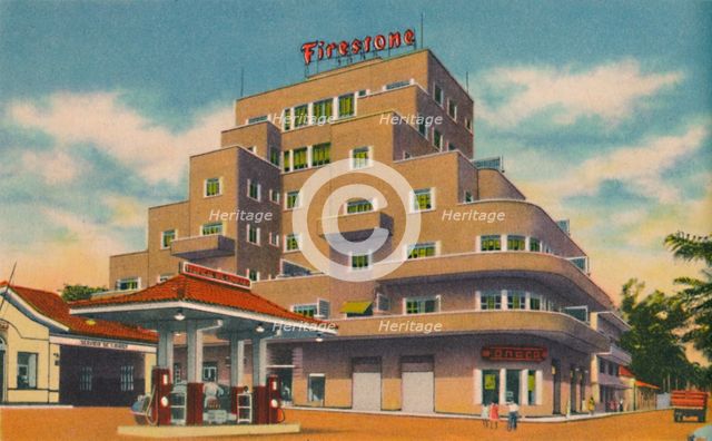 'A modern building, Baranquilla', c1940s. Artist: Unknown.