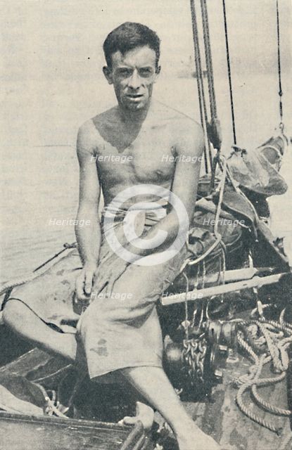 'A Modern Ulysses. Gerbault photographed at Suva, in the Fiji Islands', 1936. Artist: Unknown.