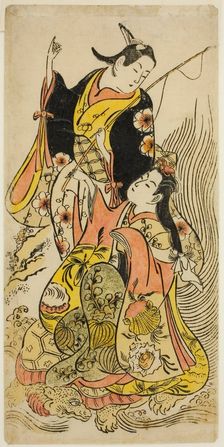 A Modern Version of Urashima Taro, 1730s. Creator: Torii Kiyomasu
