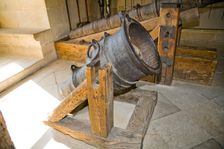 A mortar in the Royal Artillery Hall in the Alcazar of Segovia, Segovia, Spain, 2007. Artist: Samuel Magal