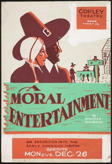 A Moral Entertainment, Boston, 1938. Creator: Unknown