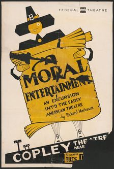 A Moral Entertainment, Boston, 1938. Creator: Unknown
