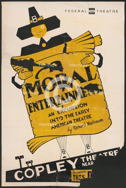 A Moral Entertainment, Boston, 1938. Creator: Unknown.