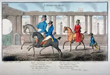 A Morning Ride 1804. Artist: James Gillray