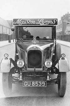 A Morris Cowley 10 cwt being used as a delivery van for Lyons, (1930s?) Creator: Unknown