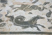 A mosaic in House 1, Italica, Spain, 2007. Creator: Samuel Magal