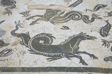 A mosaic in House 1, Italica, Spain, 2007. Artist: Samuel Magal