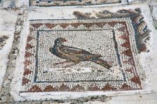 A mosaic in House 4, Italica, Spain, 2007. Creator: Samuel Magal