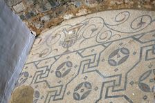 A mosaic in the ruins of Milreu, Portugal, 2009. Creator: Samuel Magal